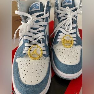 Nike Air Jordan 1 Retro High OG Shoes Denim